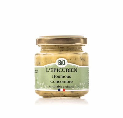 Houmous Concombre BIO- L'ÉPICURIEN - 100g