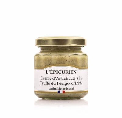 Crème d'Artichauts Truffe du Périgord 1,1% - L'ÉPICURIEN - 100g
