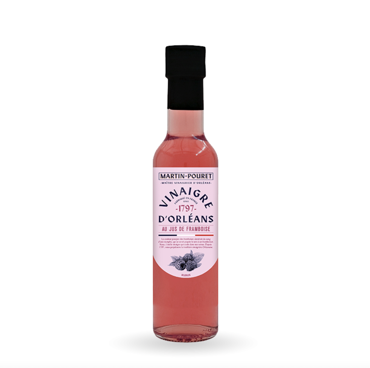 Vinaigre d'Orléans au Jus de Framboise - MARTIN POURET - 25cl