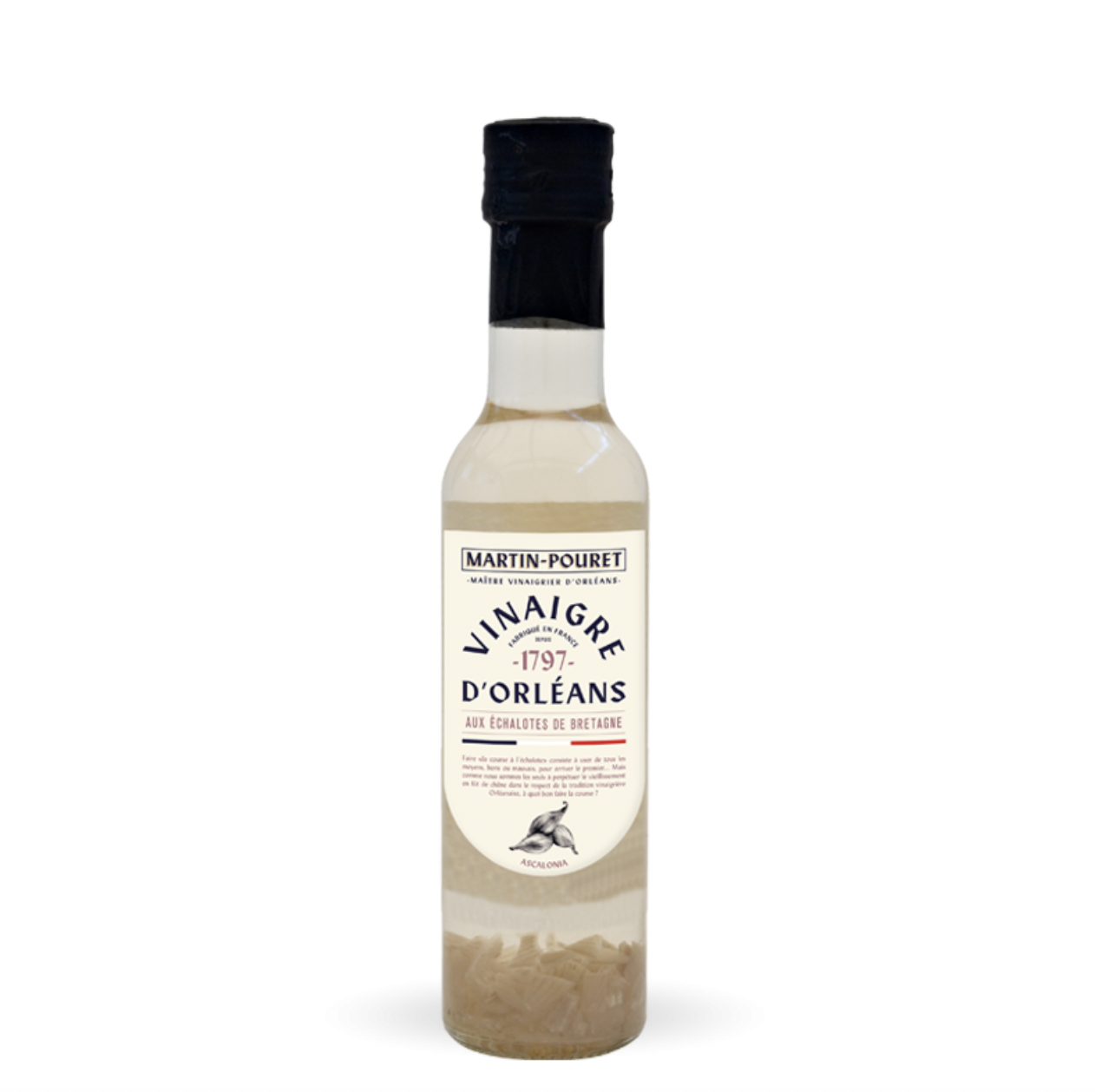Vinaigre d'Orléans aux Échalotes de Bretagne - MARTIN POURET - 25cl