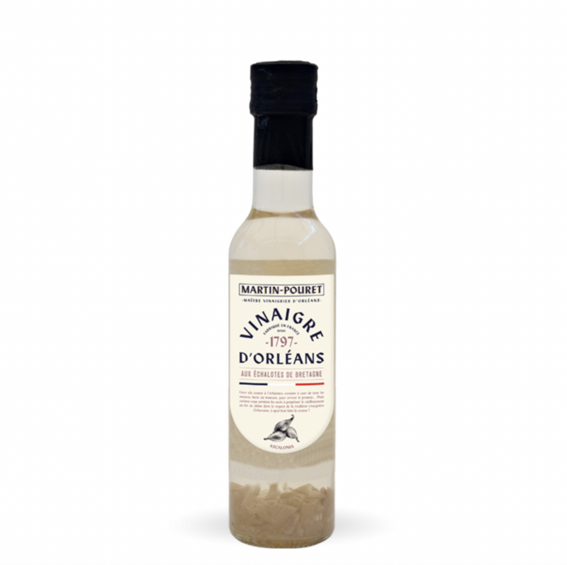 Vinaigre d'Orléans aux Échalotes de Bretagne - MARTIN POURET - 25cl