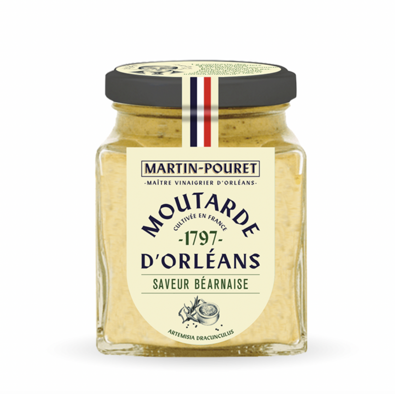 Moutarde d'Orléans saveur Béarnaise - MARTIN POURET - 200g