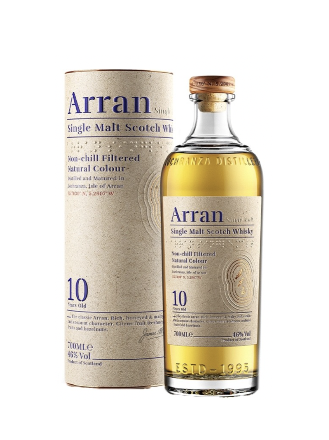 Arran 10 ans - 46° - 70cl