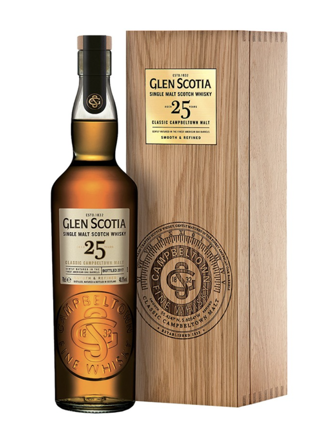 Glen Scotia 25 ans - 48,8° - 70cl