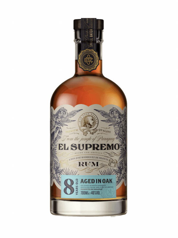 EL Supremo 8ans - 40° - 70cl