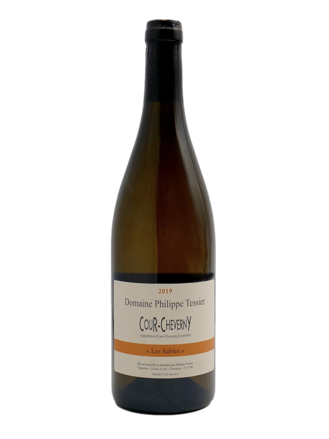 Cour-Cheverny - Philippe Tessier - Les sables - 2019 - 75cl
