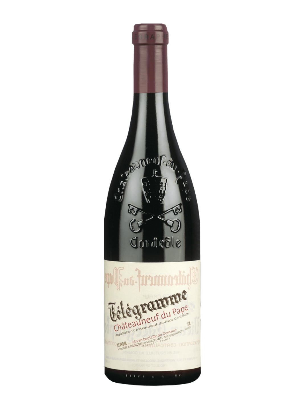 Châteauneuf-Du-Pape - Télégramme - Brunier - 2018 - 75cl