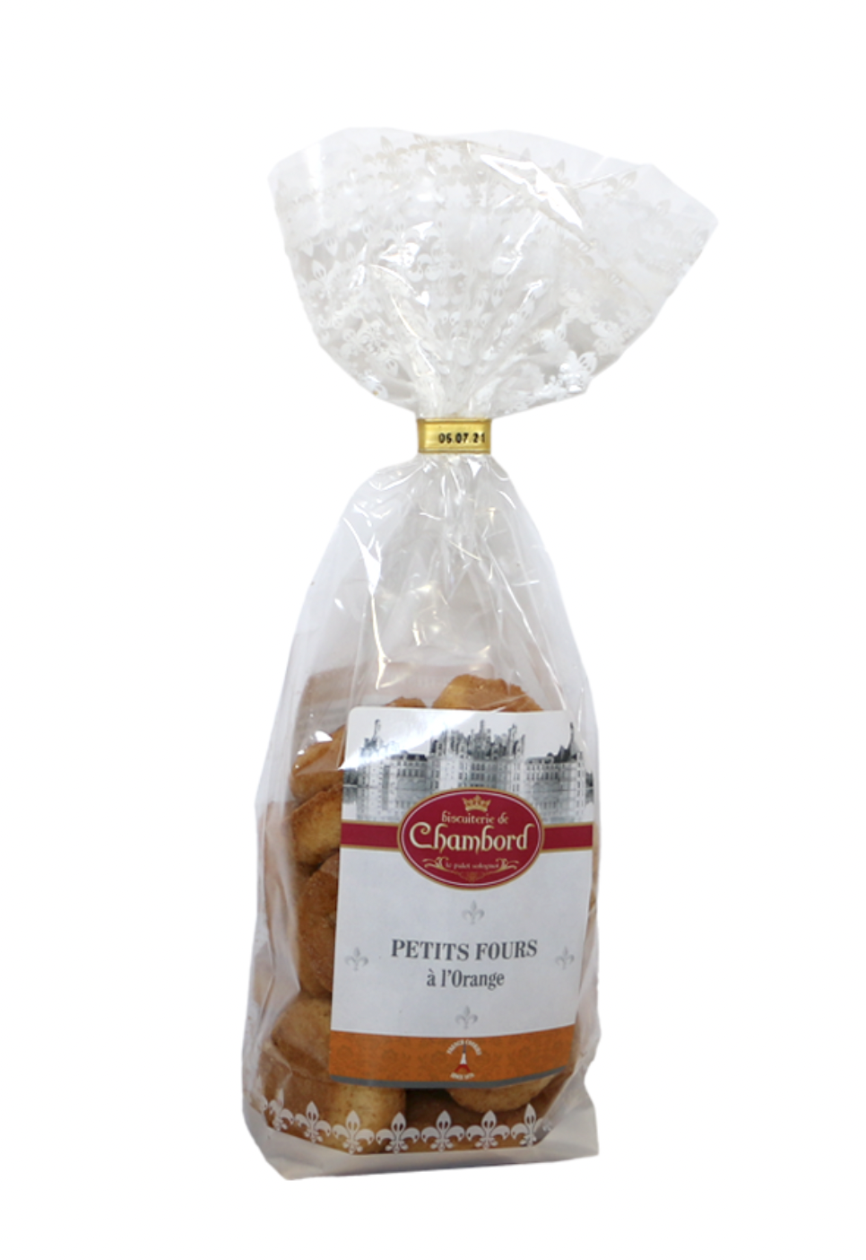 Petits Fours Orange - Biscuiterie de Chambord - 140g