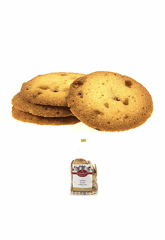 Tuiles Caramel au Beurre Salé - Biscuiterie de Chambord - 140g