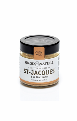 Rillettes de Saint Jaques GROIX & NATURE -100g