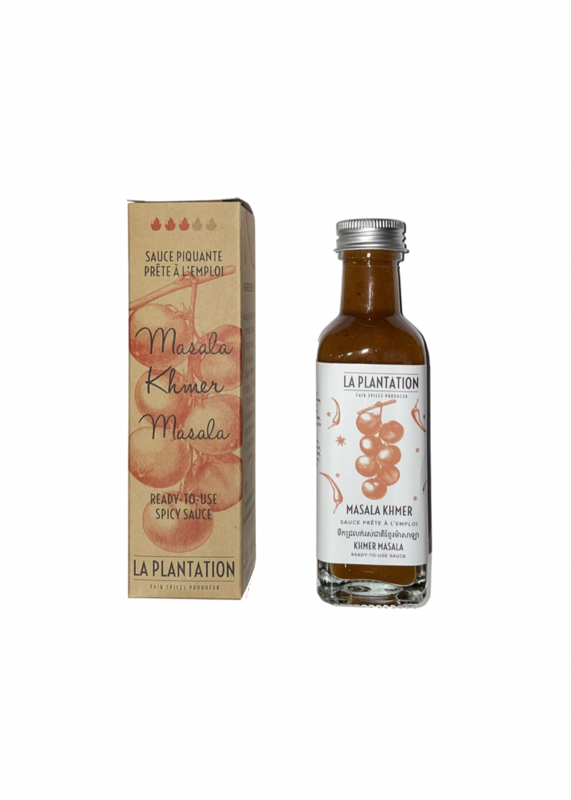 Sauce Piquante Masala Khmer - LA PLANTATION - 10cl
