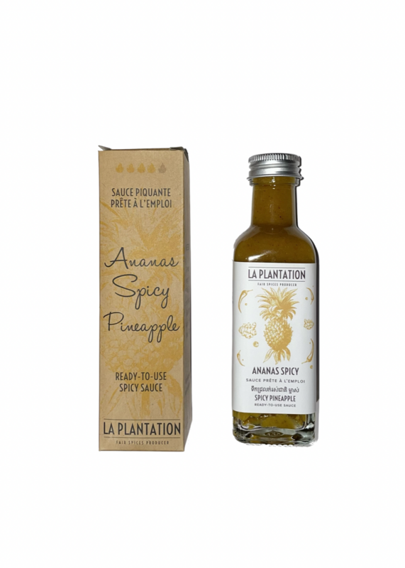 Sauce Piquante Ananas Spicy - LA PLANTATION - 10cl