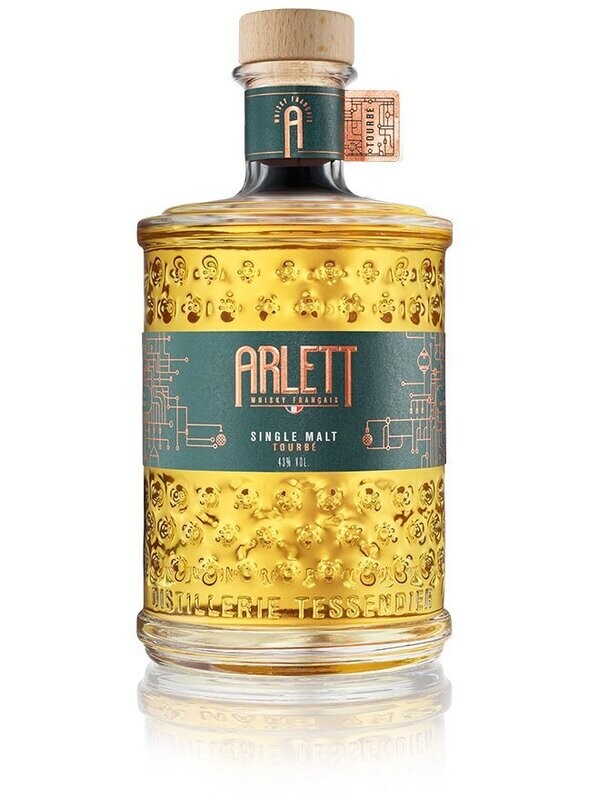 Whisky Arlett tourbé 43% 70cl