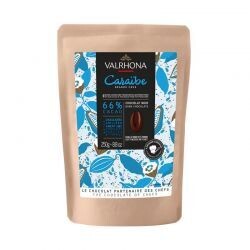 Pistoles de chocolat Caraibe 66% VALRHONA - 250g