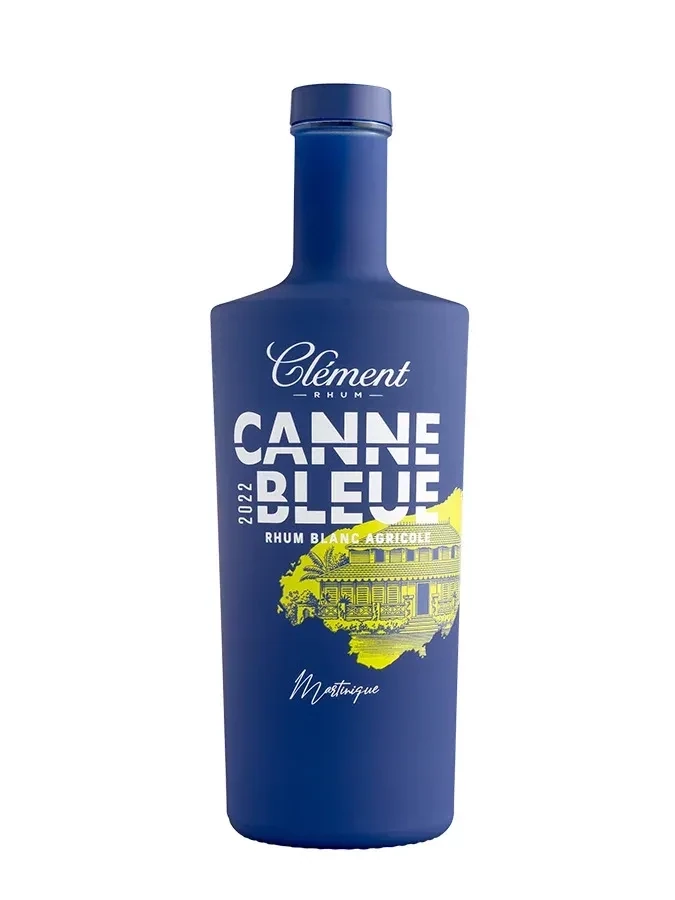 Rhum Blanc - Clément - Canne Bleu - 2021 - 70cl - 50°C