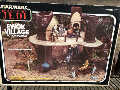 Ewok Village - Original 1983  with Box - Star Wars