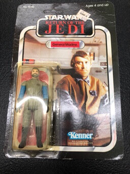 General Madine Vintage Carded - Star Wars Return of the Jedi 1983