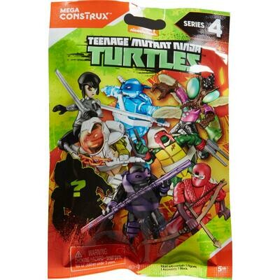 Ninja Turtle Series 4 Mini Figure - Mega Construx