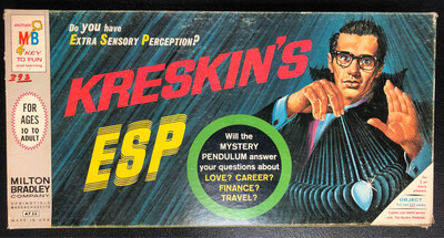 Kreskin's ESP Game - 1967 Milton Bradley (Pre-Owned)