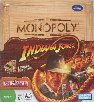 Indiana Jones Monopoly - Pre-Owned Like New