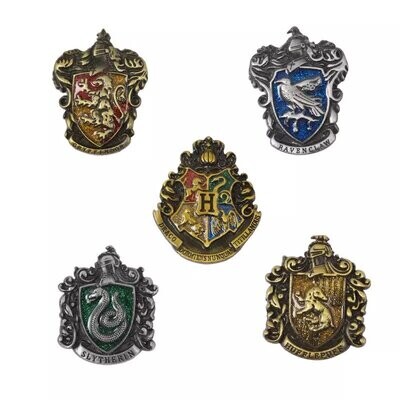 Hogwarts House Enamel Pins