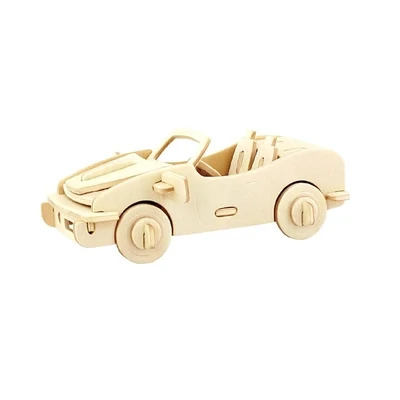 3D Wooden Puzzles | Racing Car