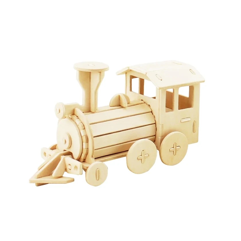 3D Wooden Puzzles | Locomotive