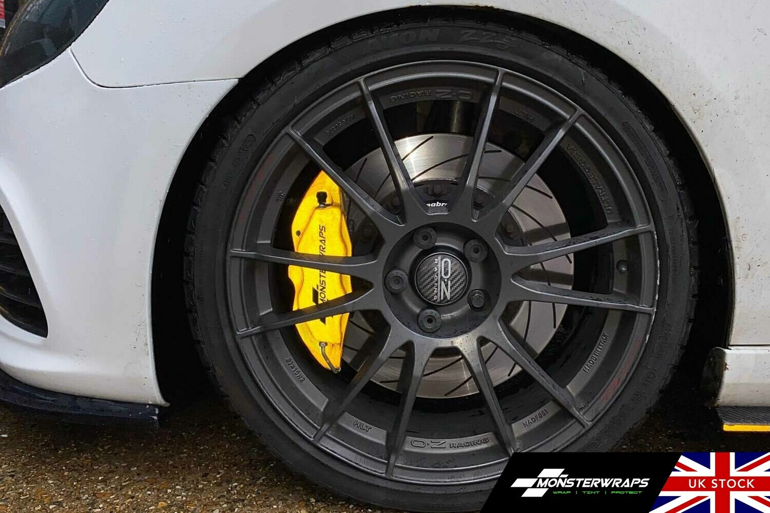 Reflective Brake Caliper Wrap kits
