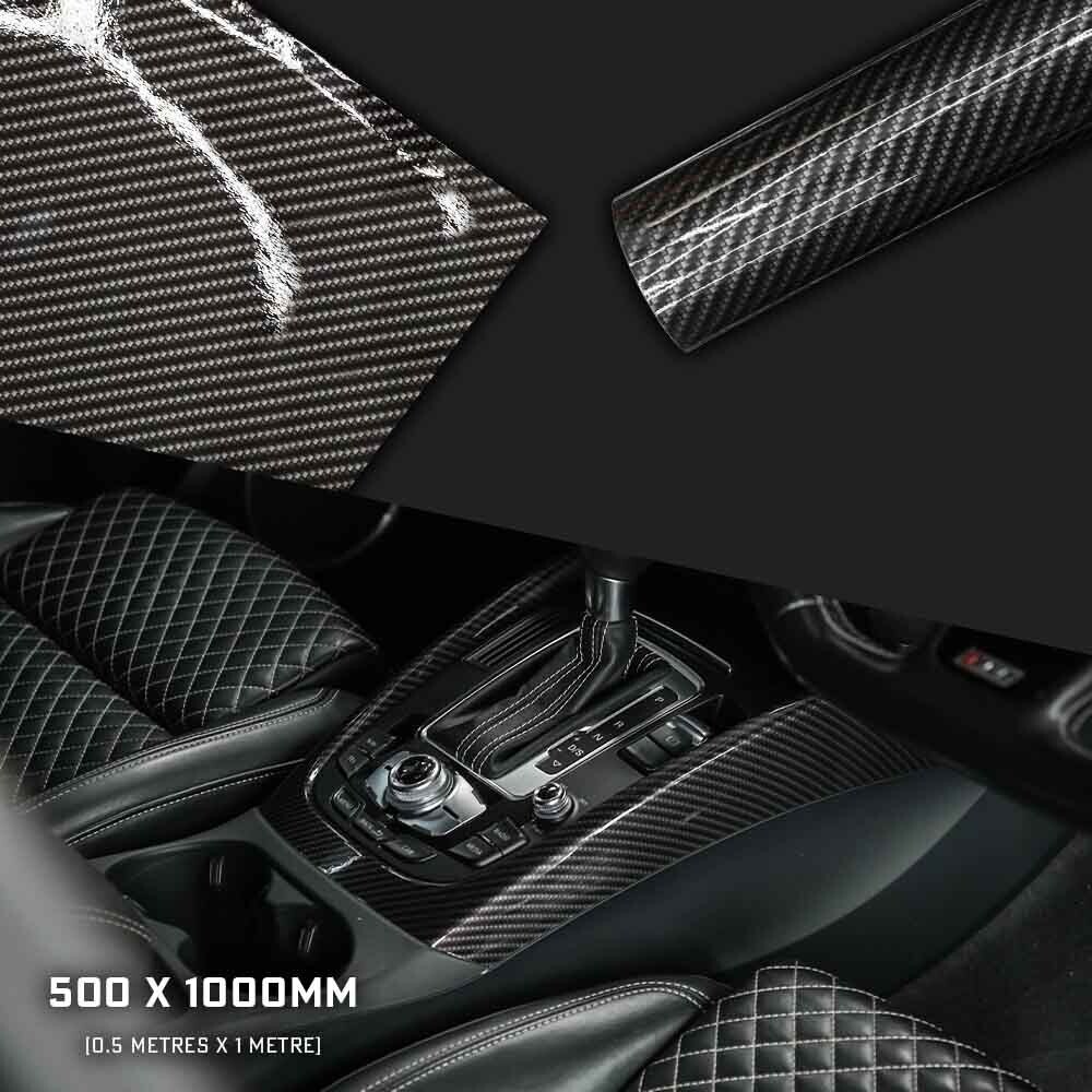 3M Gloss Metallic Carbon Fibre (500 X 1000mm)
