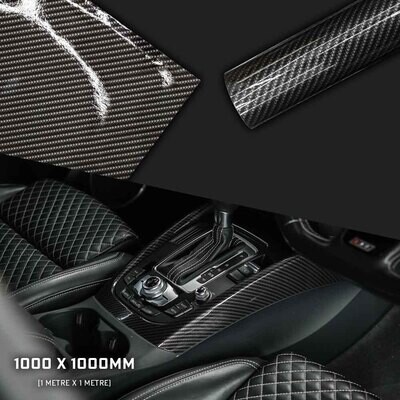 3M Gloss Metallic Carbon Fibre (1000 X 1000mm)