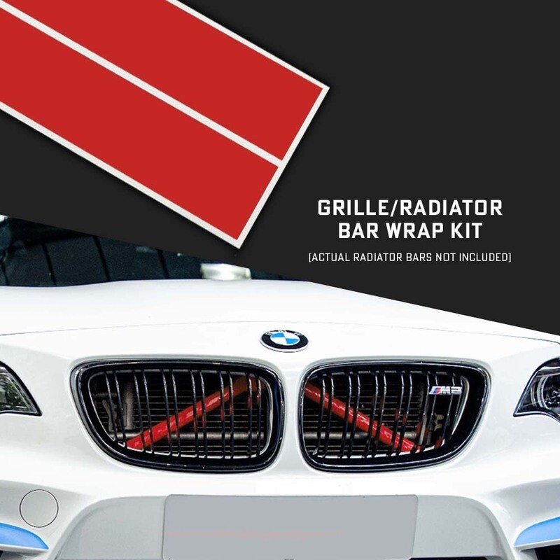 Grille/Radiator Bar Wrap Kit for BMW, AUDI, MINI