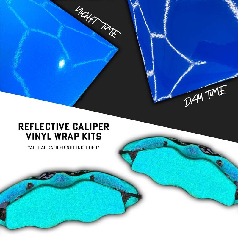 PREMIUM Reflective Brake Caliper Wrap Kit