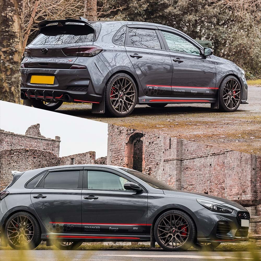 PREMIUM Custom Designed Hyundai i30N Side Stripe Kit