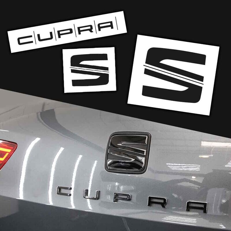 SEAT Leon Cupra Badge Overlays
