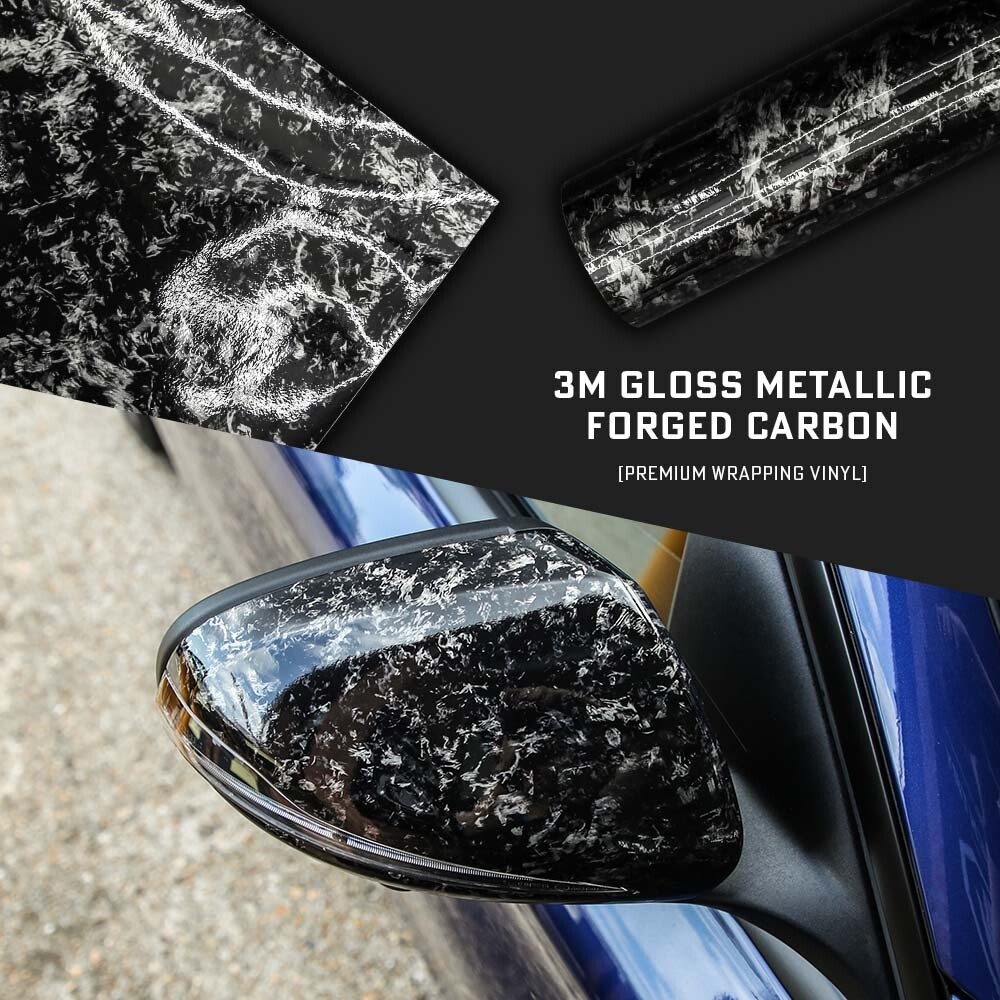 3M GLOSS METALLIC FORGED CARBON Vinyl Wrap Kit 1500mm 3m-gloss-metallic-forged-carbon-vinyl-wrap-kit-1500mm