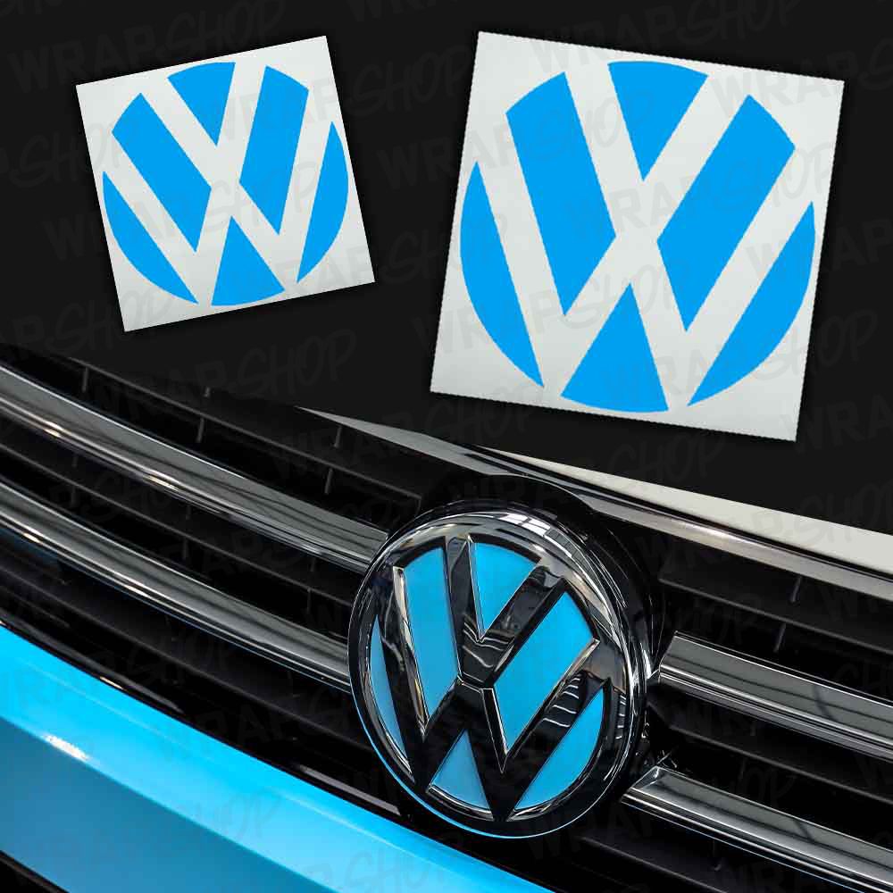 VW T6/T6.1 Badge Inserts, Colour: Gloss Bright Blue