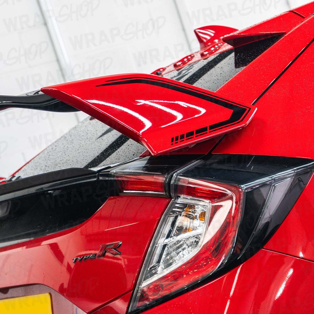 PREMIUM Honda Civic Type R FK8 Spoiler Decal Kit