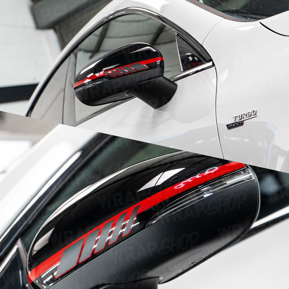 PREMIUM Mercedes CLA Wing Mirror Decal Kit