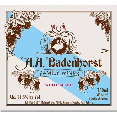Mundi Vinum - family white wine - badenhorst - droge witte wijn