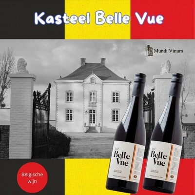 kasteel belle vue rode belgische wijn kopen uit haspengouw, limburgse limburg