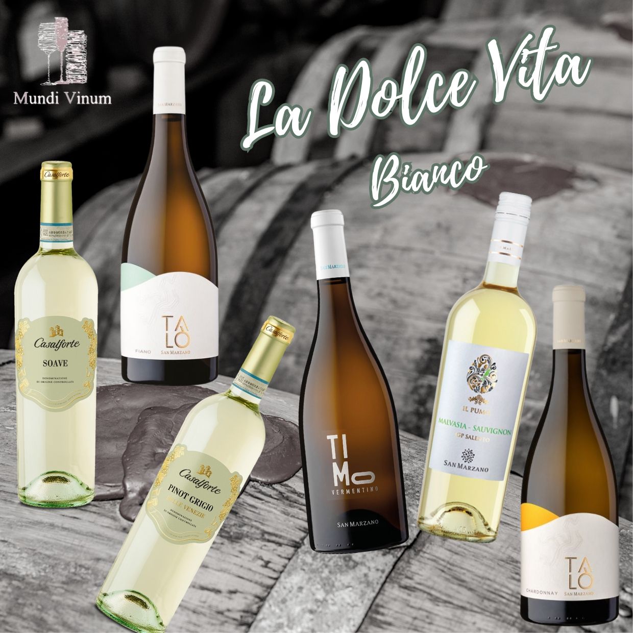 The Italian Box : La Dolce Vita - Vino Bianco