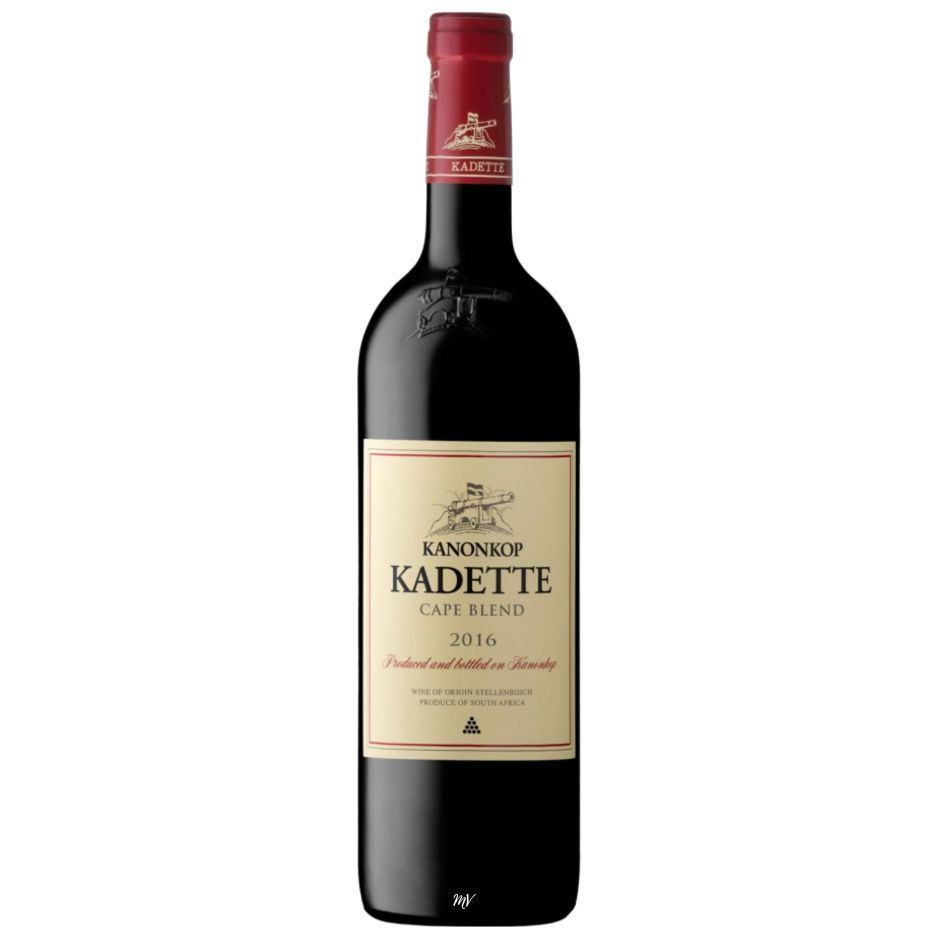kanonkop kadette cape blend, zuid-afrikaanse rode wijn uit Stellenbosch