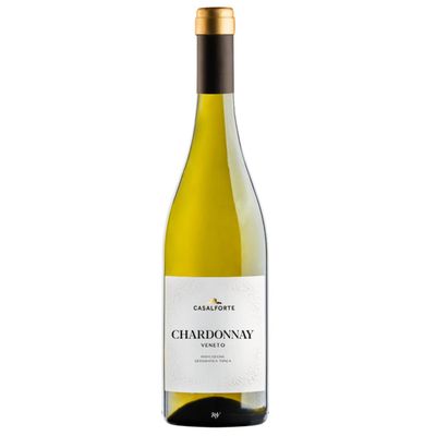 Casalforte Chardonnay – elegante Italiaanse witte wijn met een gouden tint en fruitige, bloemige aroma’s, perfect bij visgerechten