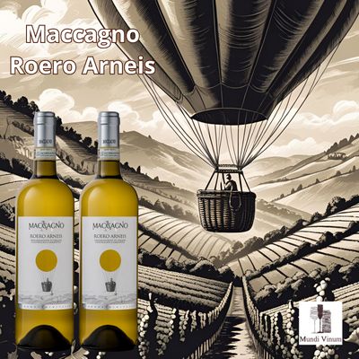 maccagno roero arneis, italiaanse witte topwijn uit Piemonte