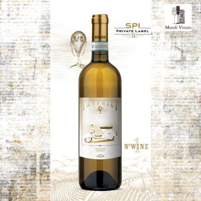 Favorita DOC Spi Maccagno – verfijnde Italiaanse witte wijn uit Piemonte, ideaal bij lichte gerechten