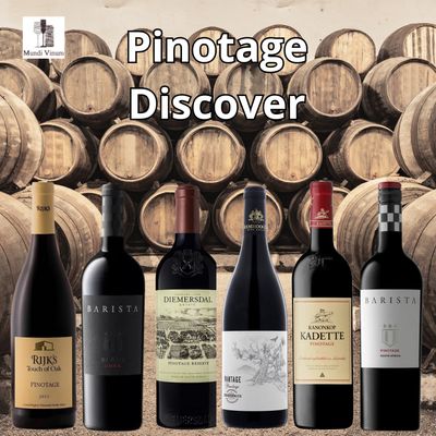 Proefpakket Discover Pinotage – zes topwijnen uit Zuid-Afrika met krachtige smaken van rijp fruit, specerijen en mokka