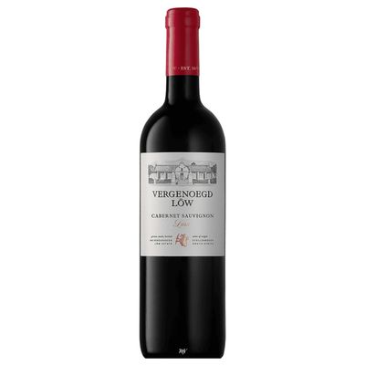 Vergenoegd Löw Lara Cabernet Sauvignon – robijnrode Zuid-Afrikaanse topwijn uit Stellenbosch met krachtige aroma’s van cassis