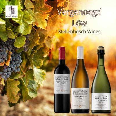 Wijndomein Vergenoegd Löw in Stellenbosch, bekend om zijn Zuid-Afrikaanse kwaliteitswijnen