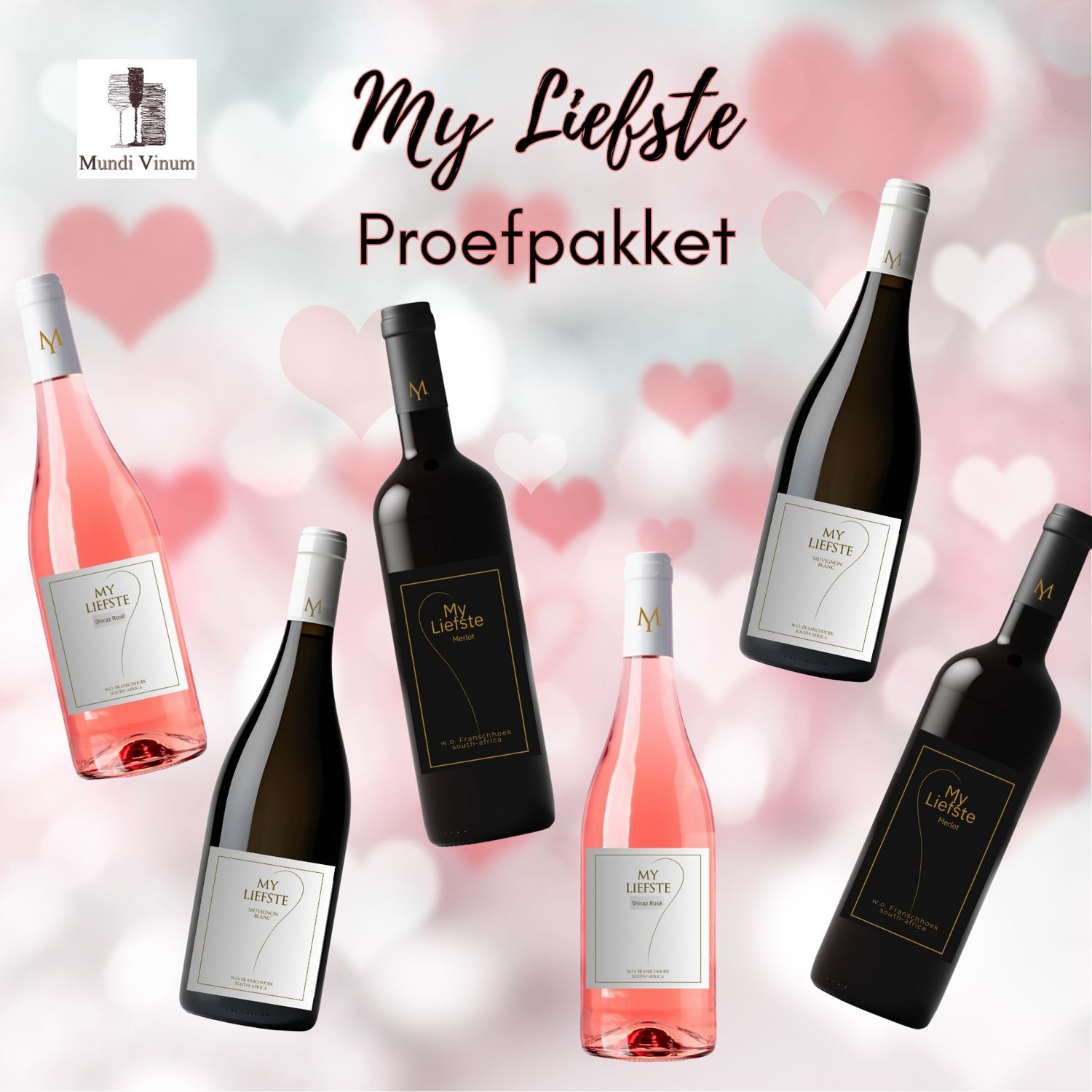 My Liefste wijn proefpakket – het ideale Valentijnsgeschenk voor je geliefde, vriend of vriendin. Een ode aan de liefde 