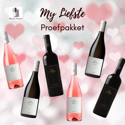 My Liefste wijn proefpakket – het ideale Valentijnsgeschenk voor je geliefde, vriend of vriendin. Een ode aan de liefde 